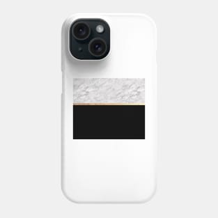 Black and gold marble IV Phone Case