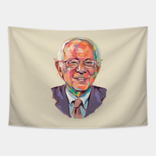 Bernie Sanders Tapestry by pastanaut