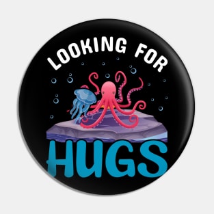 Looking for Hugs Pin