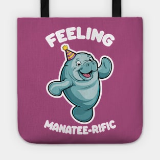 Feeling manatee-rific - Manatee Tote