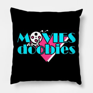Movies and Doobies 80s Pillow