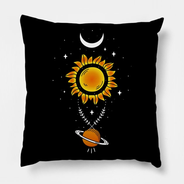 Aesthetic art Pillow by outdoorlover