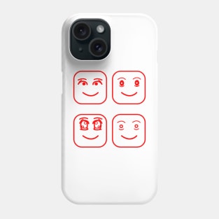 Cube face 16 Phone Case