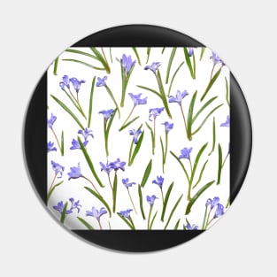 Snowdrops flowers pattern Pin