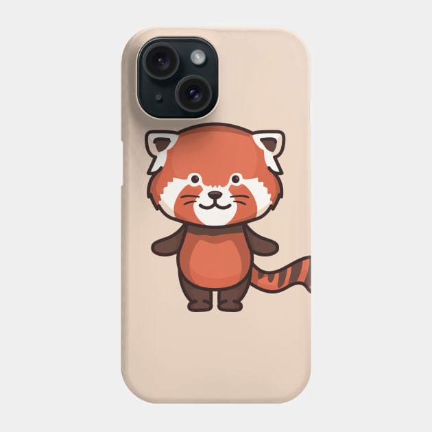 Cute Raccoon Cartoon Phone Case by SLAG_Creative