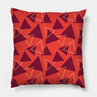 Triangle Seamless Pattern 011#002 Pillow