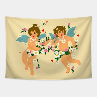 My Sweet Cherubs Tapestry