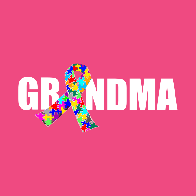 Cute Autism Grandma by epiclovedesigns