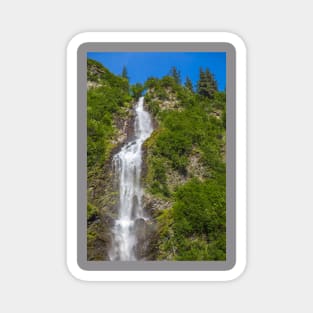 USA. Alaska. Waterfall. Magnet