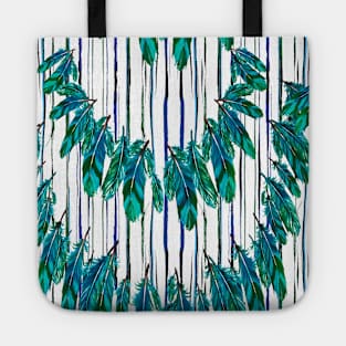 Colorful Feathers Tote