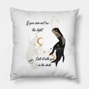 Supportive Witchy Quotes for Teens Pillow