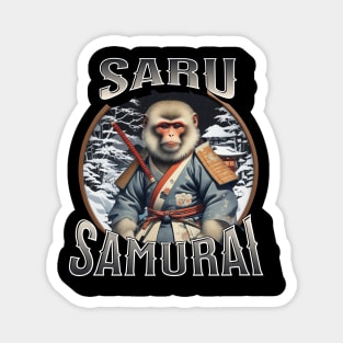 Saru Samurai Magnet