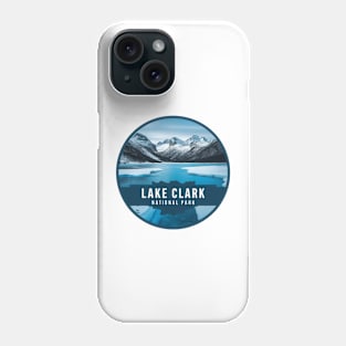 Lake Clark Round Emblem Phone Case