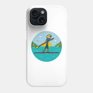 Paddleboarding Phone Case