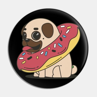 Best Novelty Gift Idea with Quote for Pug Lovers Pin