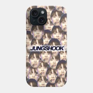 "JUNGSHOOK" - Jungkook - Filled Design (Blue) Phone Case