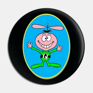 Retro Cartoon Alien - Quisp Pin