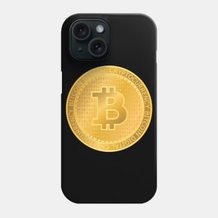 Bitcoin BTC Crypto Digital Gold Phone Case