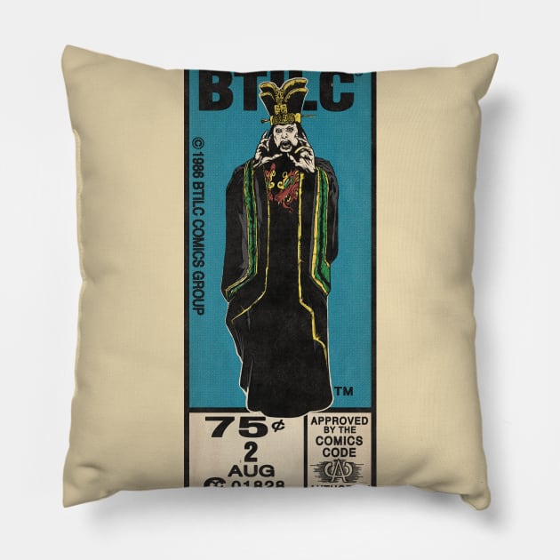 BTILC COMICS, ISSUE #2, VOL.1 Pillow by MrFriday