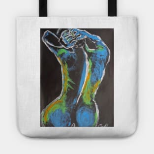 Styling Her Hair 1 - Female Nude Tote