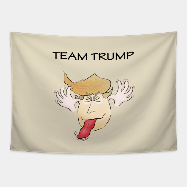 team trump Tapestry by shackledlettuce