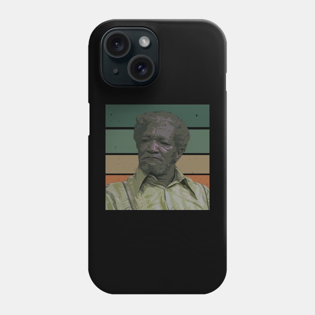 Vintage Redd Foxx Phone Case by Christyn Evans