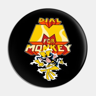 Dexters Laboratory - Dial M for Monkey name Pin