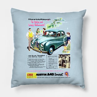 AUSTIN A40 SOMERSET - advert Pillow