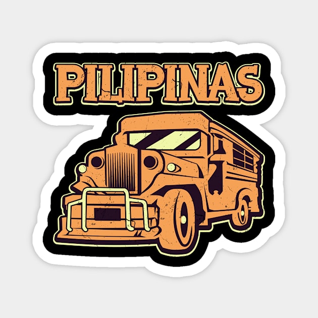 Pilipinas Philippines Gift Filipino Magnet by QQdesigns