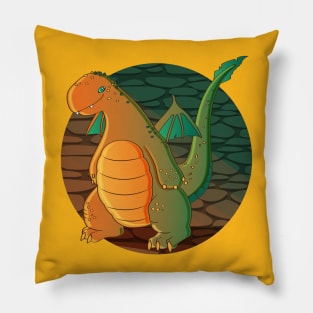 Happy Draco Pillow