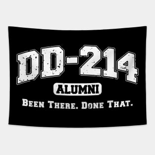 DD-214 Alumni Military Veteran Been There Done That Tapestry