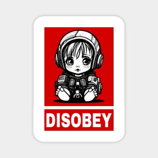 DISOBEY // BABY CUTE Magnet