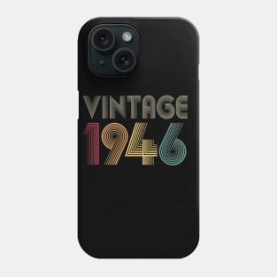 73th Birthday 1946  Gift Vintage 1946 Classic Phone Case