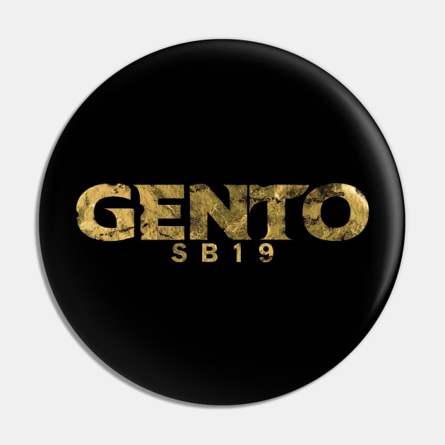 SB19 GENTO LOGO Pin by MANSE