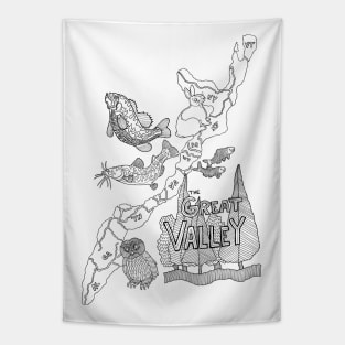 the Great Valley Map Tapestry