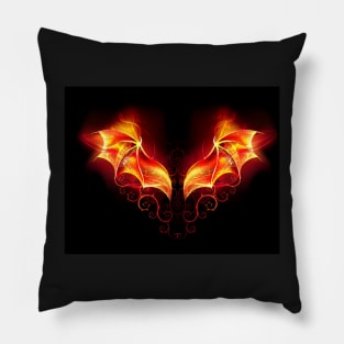 Fire Dragon Wings Pillow