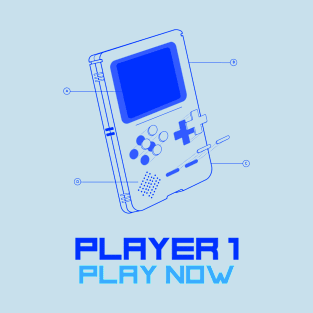 Player 1 play now T-Shirt