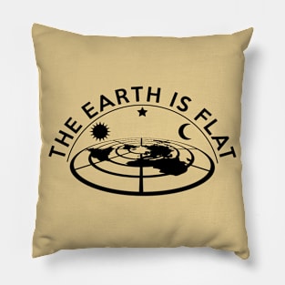 Flat Earth Merchandise Pillow