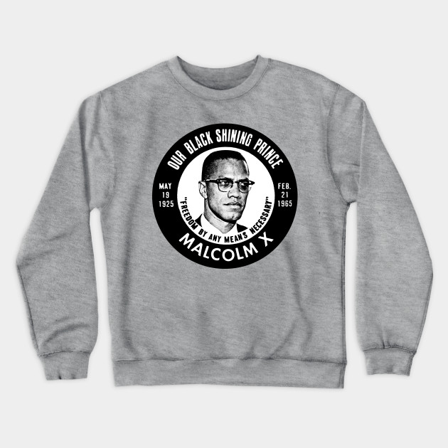 malcolm x crewneck