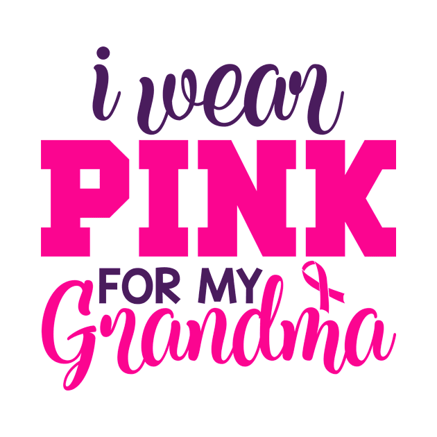 I Wear Pink for My Grandma by Fox1999