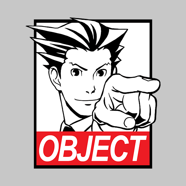 OBJECT! Phoenix Wright by spookyruthy