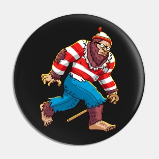 Bigfoot Waldo Pin