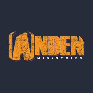 Orange Anden Ministries Logo Distressed T-Shirt