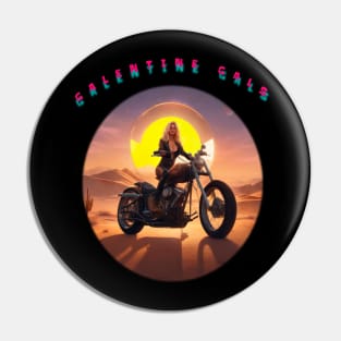Galentines gal in the desert at sunset Pin