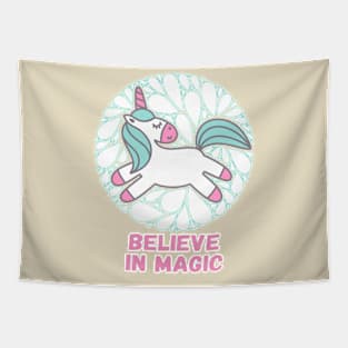 Cute Unicorn Tapestry