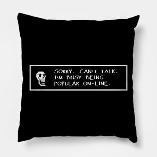 Undertale Papyrus Tumblr Famous Pillow