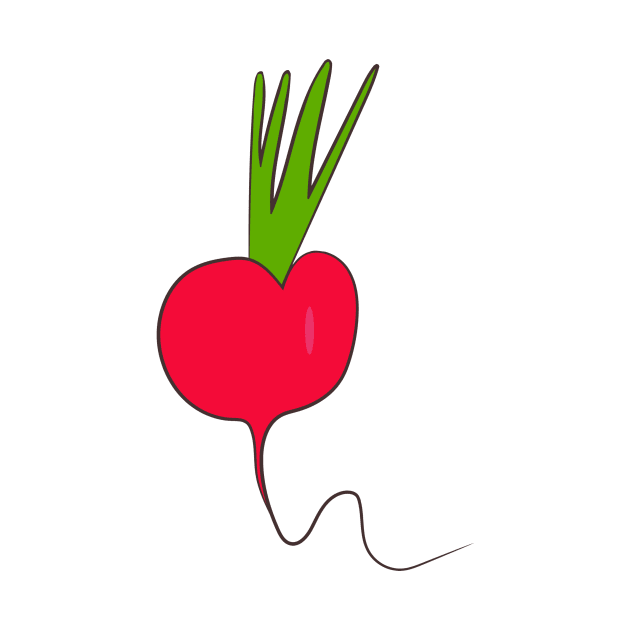 Red radish. by Design images