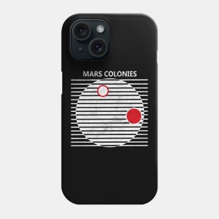 Total Recall Mars Colonies Phone Case