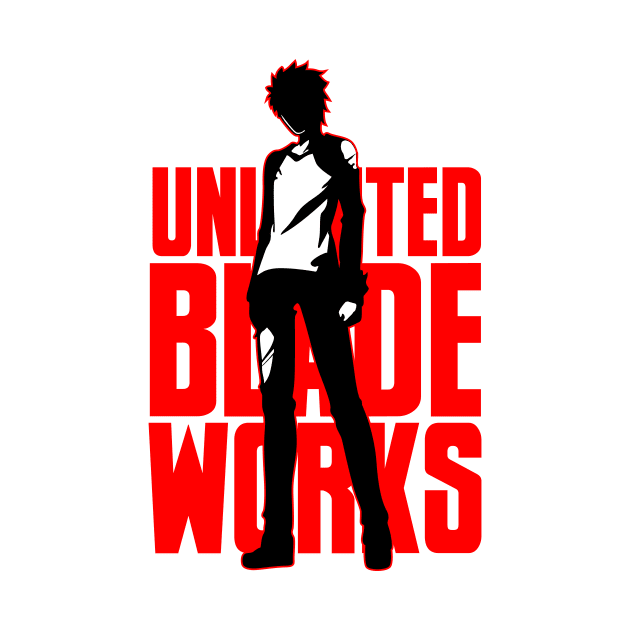 Emiya Shirou Unlimited Blade Works by trashcandy