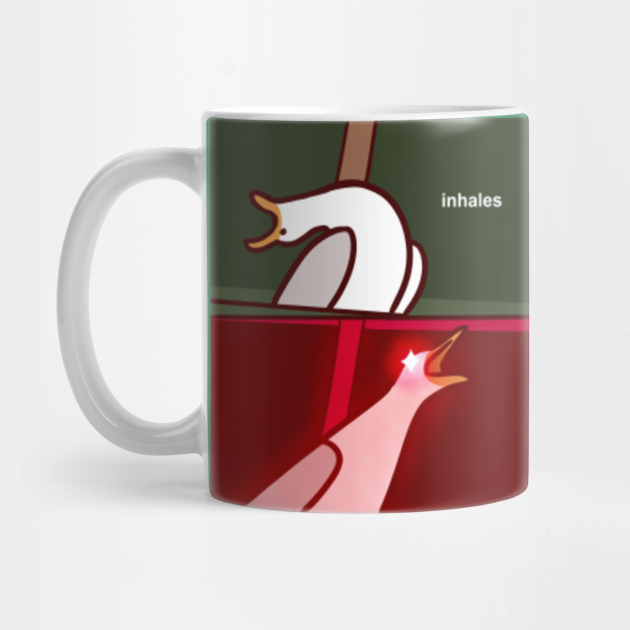 Inhaling Seagull Meme Meme Mug Teepublic